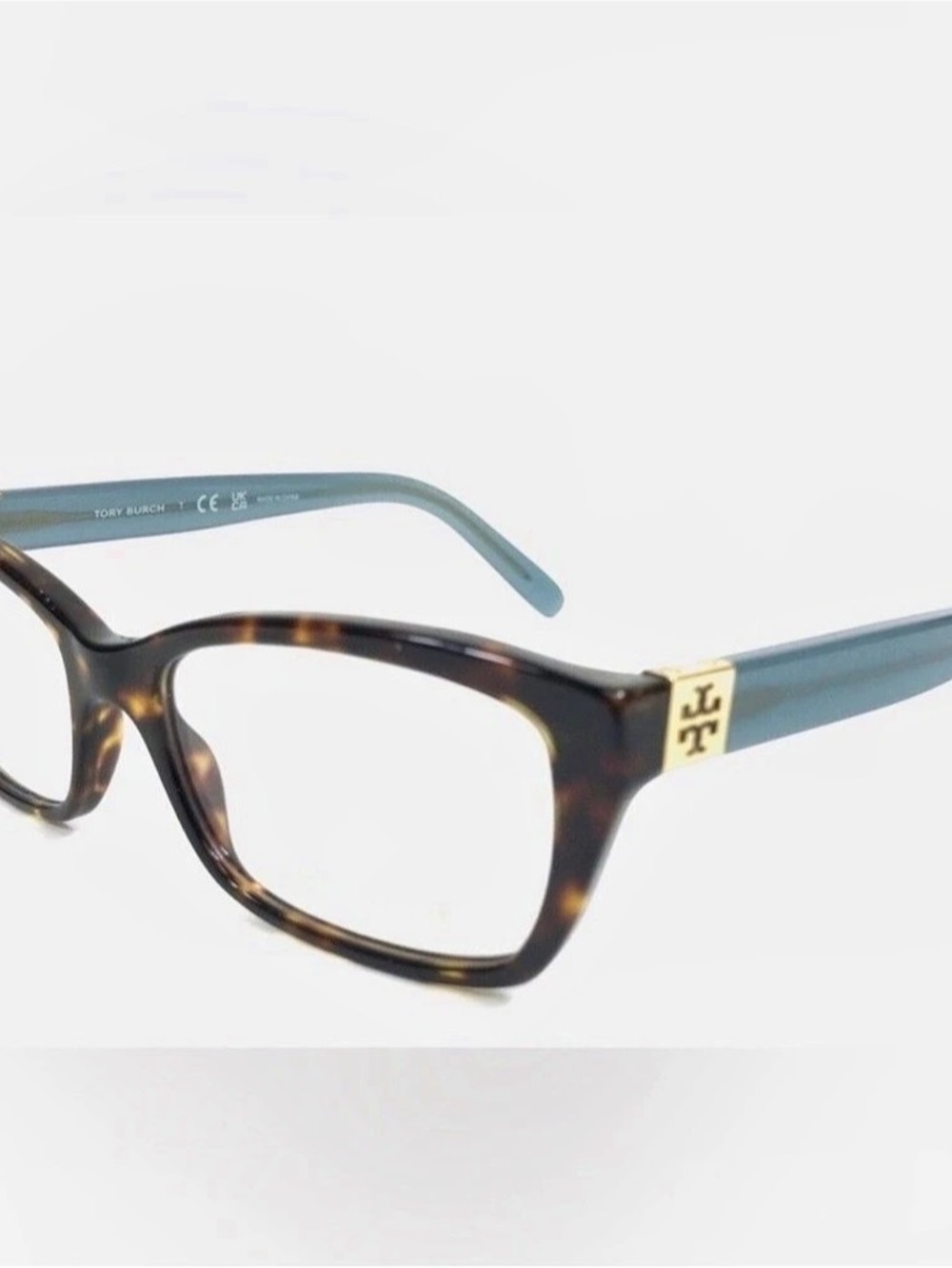 Tory Burch Eyeglasses Frame
TY2049 1359 Tortoise Blue Cat
Eye Full Rim 53-17-135